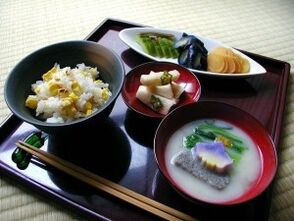 Japonské diétne jedlo