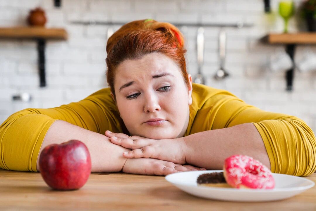 Odmietnutie cukrárskych výrobkov v prospech ovocia, ak máte nadváhu