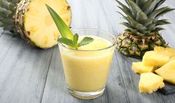 Zázvorovo-ananásové smoothie účinne čistí telo od toxínov